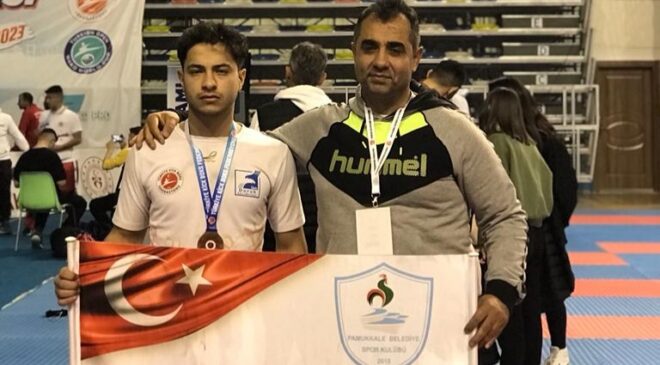 PAMUKKALE BELEDİYESPORDAN 2 MADALYA DAHA