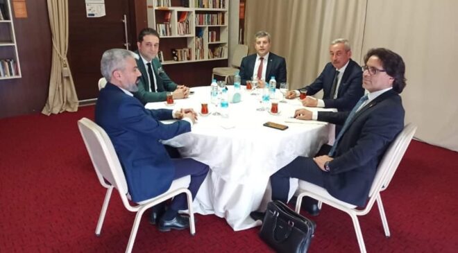 6’LI MASA İL BAŞKANLARI BİR ARAYA GELDİ