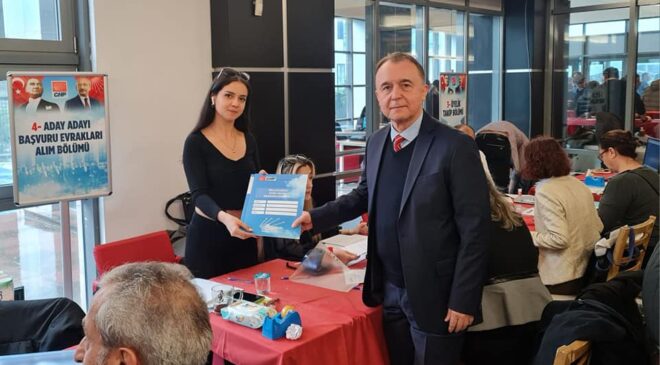 HALİS ÖDEL MİLLETVEKİLİ OLMAK İÇİN BAŞVURUSUNU YAPTI