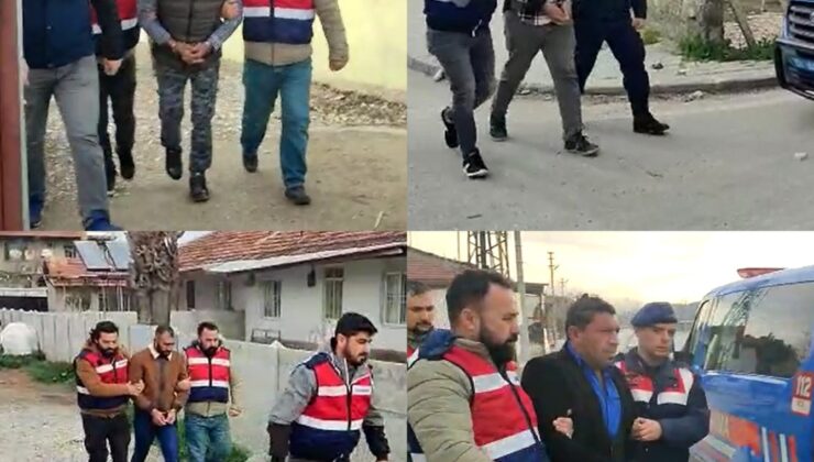 Hırsızlık şebekesine darbe vuran JASAT, şüphelilerini evlerinden topladı 08.03.2023 09:53