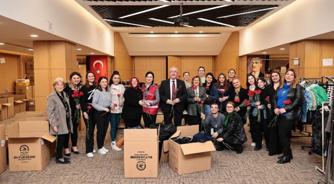 Denizli’de misafir edilen depremzede kadınlar yalnız bırakılmadı 10.03.2023 09:41