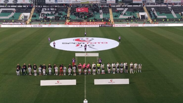 DENİZLİSPOR-SAKARYASPOR MAÇINA CEZA YAĞDI