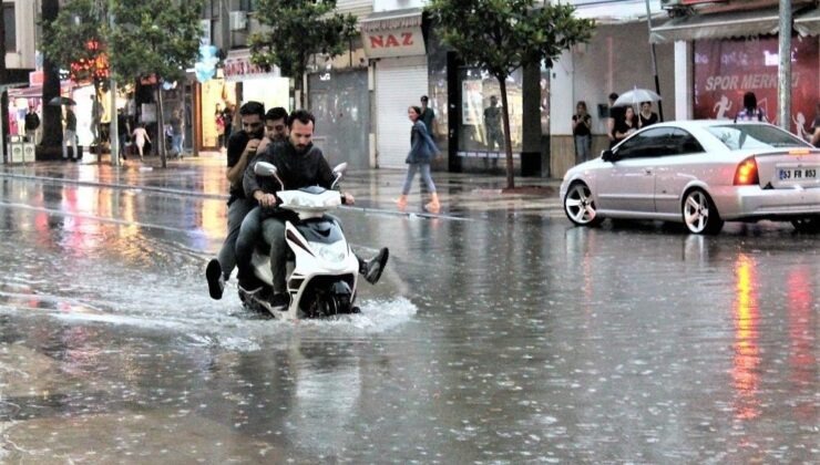 DENİZLİ YAĞIŞLI HAVANIN ETKİSİ ALTINA GİRİYOR