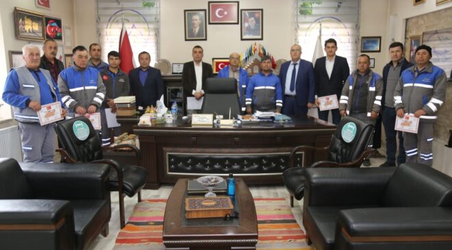 Başkan Arslan, Çameli’nin fedakar personellerini onurlandırdı 15.03.2023 09:25