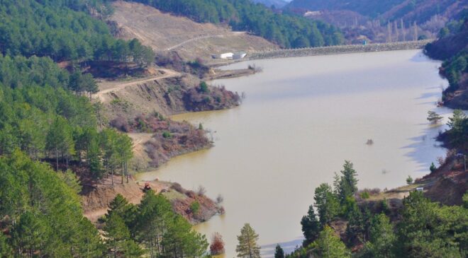 AKTAŞ GÖLÜ SON YAĞIŞLA DOLULUK ORANINA YAKLAŞTI