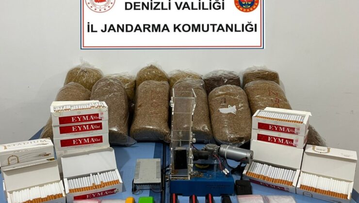 JANDARMADAN KAÇAK TÜTÜN OPERASYONU