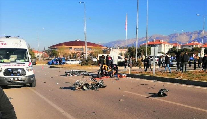 14 YAŞINDAKİ ÇOCUK FECİ KAZADA HAYATINI KAYBETTİ