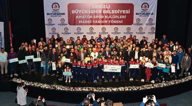191 AMATÖR SPOR KULÜBÜNE 3.300.000 TL’LİK CAN SUYU