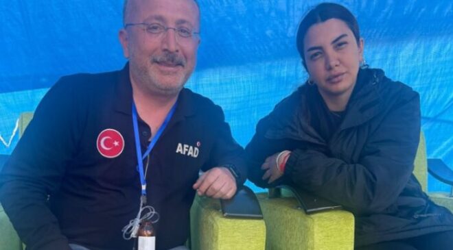 VALİ ATİK, HASTALIĞINA RAĞMEN DEPREM BÖLGESİNDE