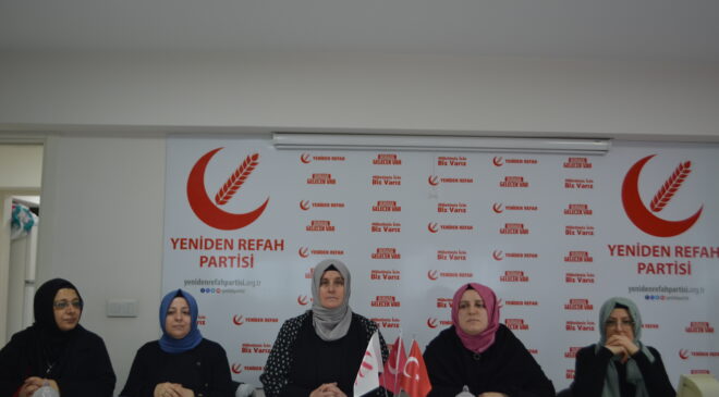 FATİH ERBAKAN SEÇİM STARTI VERDİ, KADINLAR KOLLARI SIVADI