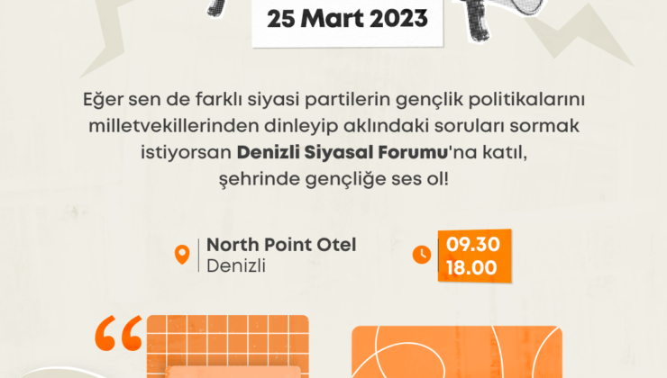 DENİZLİLİ GENÇ YÜZLER MİLLETVEKİLLERİNİ BEKLİYOR