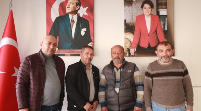 İLÇE BAŞKANI İSTİFA ETTİ, İYİ PARTİYE KATILDI