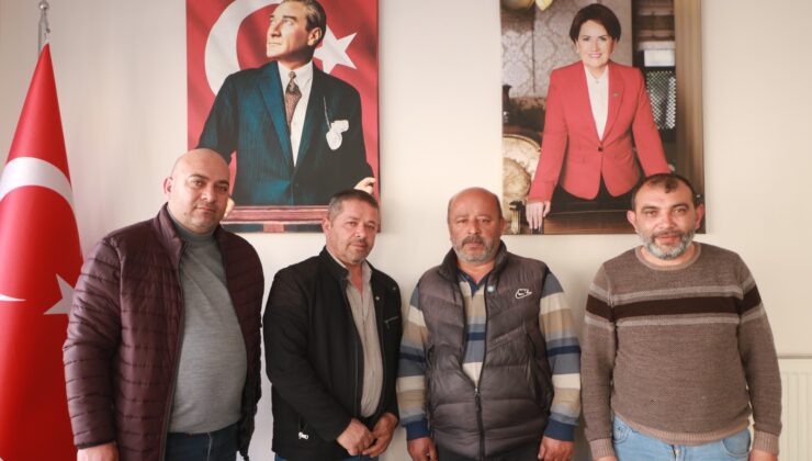 İLÇE BAŞKANI İSTİFA ETTİ, İYİ PARTİYE KATILDI