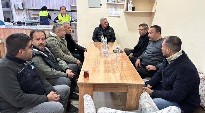 YAVAŞLA DEPREM BÖLGESİNDE GÖRÜŞTÜLER