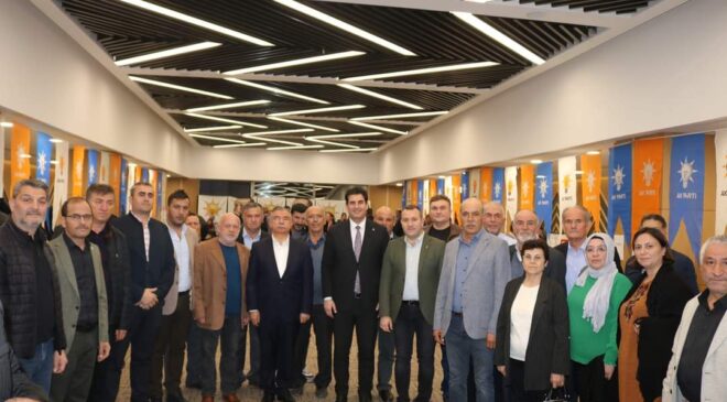 TEMAYÜL YOKLAMASINA AK PARTİ ÇİVRİL’DEN YOĞUN KATILIM