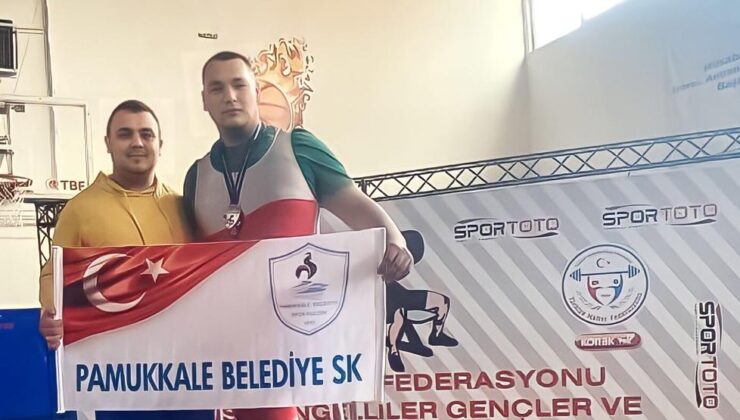 PAMUKKALELİ HALTERCİ TÜRKİYE ŞAMPİYONU