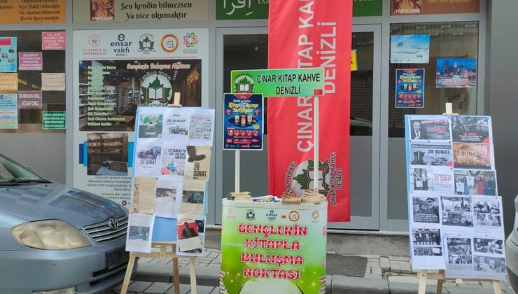ÇINAR KİTAP KAHVE’DE ’28 ŞUBAT’ FOTOĞRAFLARLA ANLATILDI