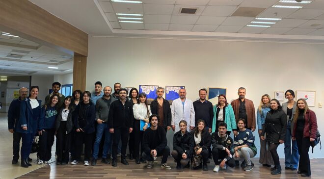 PAÜ’DE “PASAJ, SUBKÜLTÜR” SERGİSİ AÇILDI