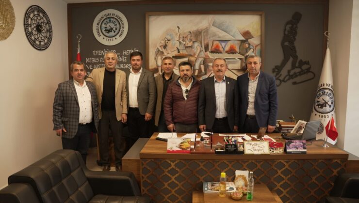 TİN: ESNAFIMIZ EMEK VE ALIN TERİYLE SANAYİMİZE GÜÇ KATIYOR
