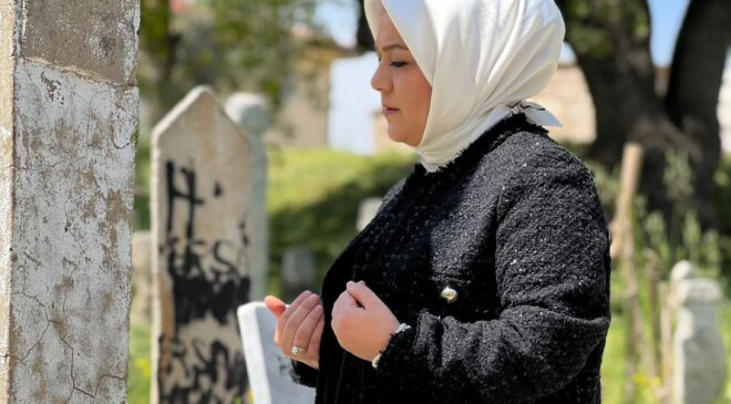 Müftü kızından duygulandıran ziyaret