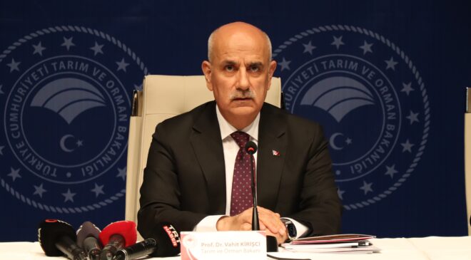 BAKAN KİRİŞÇİ: TOPRAĞIMIZ YETMEMEYE BAŞLADI