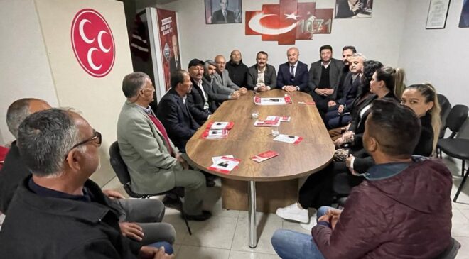 YUSUF GARİP, ÇİVRİL’DE HEMŞEHRİLERİYLE KUCAKLAŞTI