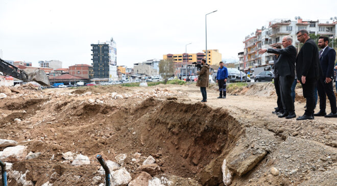 BÜYÜKŞEHİR’DEN TRAFİĞİ RAHATLATACAK KAVŞAK DÜZENLEMESİ