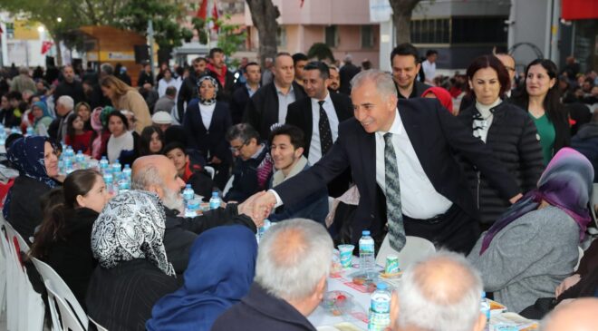 BÜYÜKŞEHİR’İN İFTAR BEREKETİ AKKONAK’TA