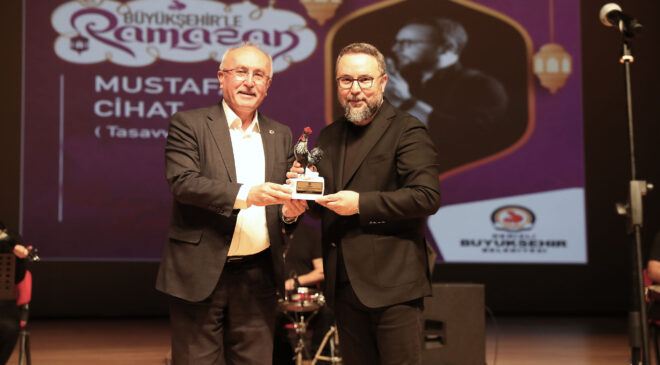 BÜYÜKŞEHİR’LE RAMAZAN, MUSTAFA CİHAT’I AĞIRLADI