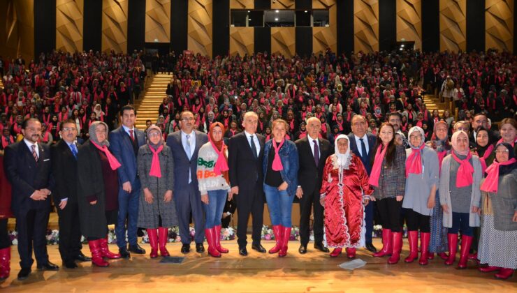 7 BİN 552 KADINA EĞİTİM VERİLDİ