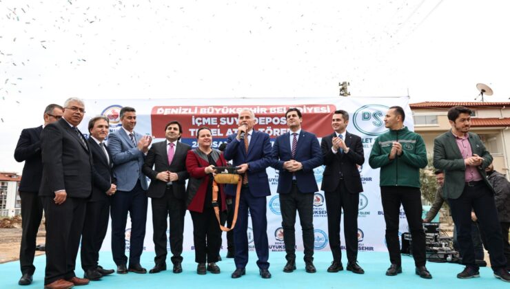 BÜYÜKŞEHİR’DEN 10.000 TONLUK SU DEPOSU