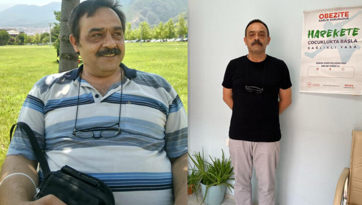 11 AYDA 27 KİLO ZAYIFLADI