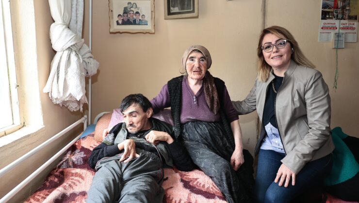 ANNE ZİHİNSEL ENGELLİ OĞLU İÇİN YATAK İSTEDİ, BAŞKAN ZOLAN ANNENİN İSTEĞİNİ GERÇEKLEŞTİRDİ