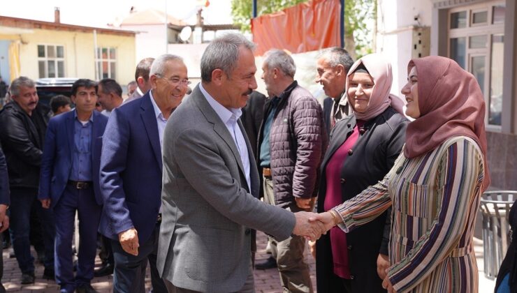 Milletvekili Şahin Tin, 28 Mayıs için Denizli’yi karış karış gezmeyi sürdürüyor