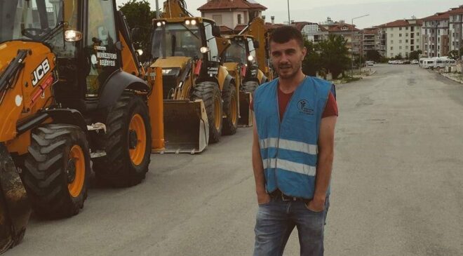 Patlamada ağır yaralanan kepçe operatörü yaşama 11 gün tutunabildi