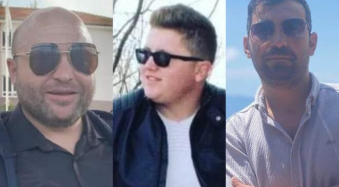 3 ARKADAŞ SON YOLCULUĞUNA UĞURLANDI