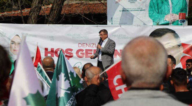 Davutoğlu Denizli’ye söz verdi