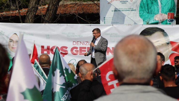 Davutoğlu Denizli’ye söz verdi
