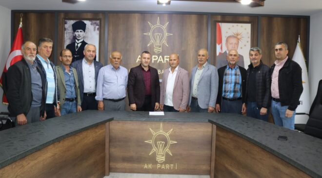 ÇİVRİL’DE DEVA PARTİSİ İLÇE BAŞKANI VE 11 KİŞİ AK PARTİYE ÜYE OLDU