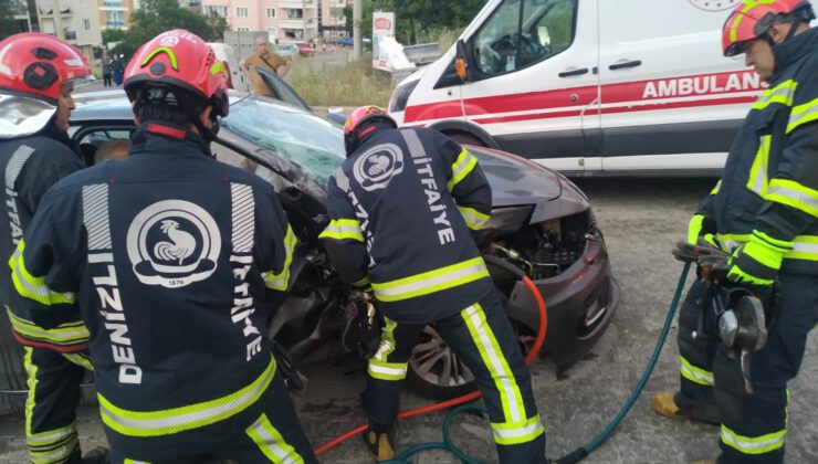 Denizli’de son 1 haftada 153 trafik kazası meydana geldi