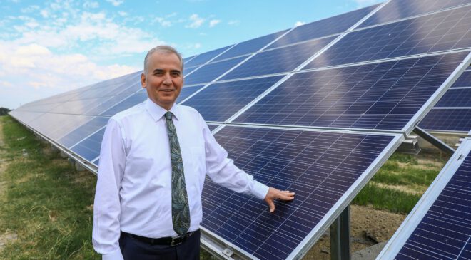 Denizli Büyükşehirden tarihi enerji yatırımı