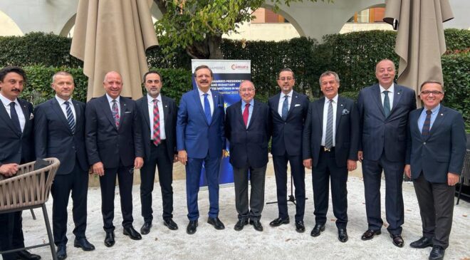 BAŞKAN KASAPOĞLU, AVRUPA ODALAR BİRLİĞİ TOPLANTISI İÇİN MADRİD’DE