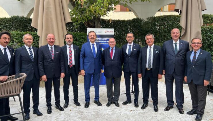 BAŞKAN KASAPOĞLU, AVRUPA ODALAR BİRLİĞİ TOPLANTISI İÇİN MADRİD’DE