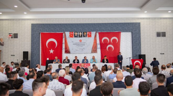 MHP İL BAŞKANI YILMAZ: BÜYÜK GÜÇLÜ TÜRKİYE’Yİ HEP BİRLİKTE İNŞA EDECEĞİZ