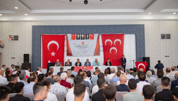 MHP İL BAŞKANI YILMAZ: BÜYÜK GÜÇLÜ TÜRKİYE’Yİ HEP BİRLİKTE İNŞA EDECEĞİZ