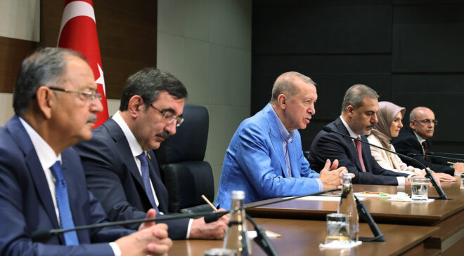 CUMHURBAŞKANI ERDOĞAN: AVRUPA BİRLİĞİ İLE GEREKİRSE YOLLARI AYIRABİLİRİZ