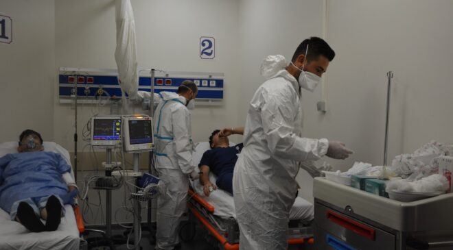 PAÜ HASTANESİNDE KODLAR TATBİKATI GERÇEKLEŞTİRİLDİ