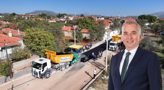 KIZILCABÖLÜK’ÜN YOLLARI BÜYÜKŞEHİR’LE GÜZEL