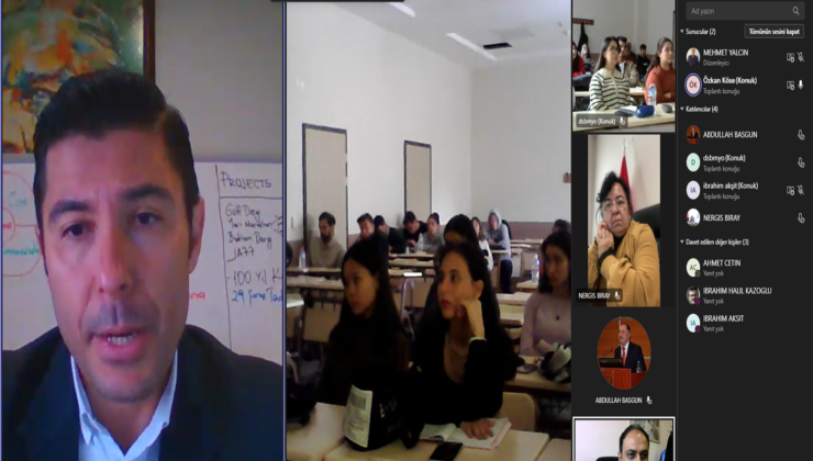 ÇEVRİM İÇİ DÜZENLENEN ETKİNLİK BÜYÜK İLGİ GÖRDÜ