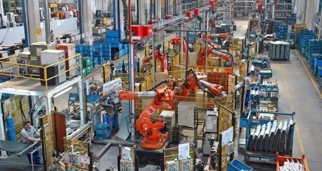 SANAYİ ÜRETİMİ YILLIK YÜZDE 3,1 ARTTI